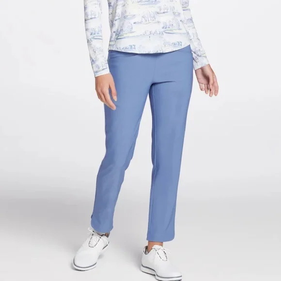 Walter Hagen P11 Women's Pull-On Sculpt Golf Pant Mid Blue Large NWT - Picture 4 of 5